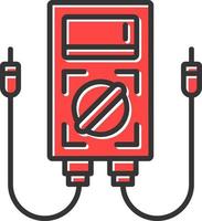 Multimeter Creative Icon Design vector