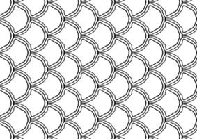 Black and white floral pattern for coloring, background, fabric pattern. photo