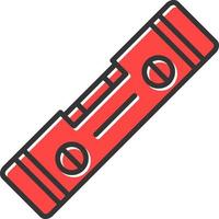 Spirit Level Creative Icon Design vector