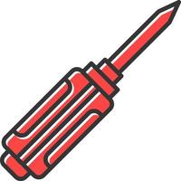 Screwdriver Creative Icon Design vector