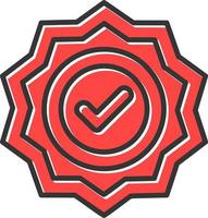 Approve Creative Icon Design vector