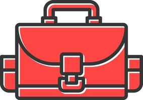 Camera Bag Creative Icon Design vector