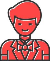 Groom Creative Icon Design vector