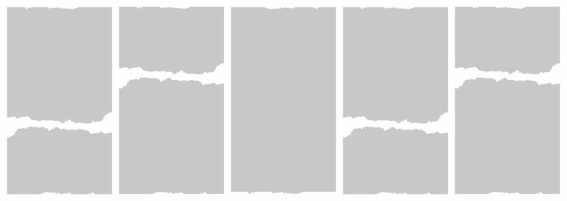 Pictures or photos frame collage. comics page grid layout abstract photo frames and digital photo wall template