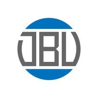 DBV letter logo design on white background. DBV creative initials circle logo concept. DBV letter design. vector