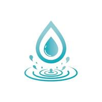 icono de gota de agua para aplicación o sitio web vector