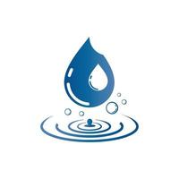 icono de gota de agua para aplicación o sitio web vector