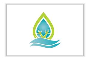 water drop icon for app or website vector