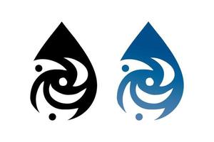 water wave icon. water drop sign. vector illustration elements