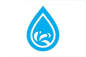 water wave icon. water drop sign. vector illustration elements