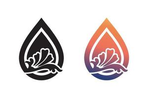 water wave icon. water drop sign. vector illustration elements