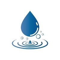 icono de gota de agua para aplicación o sitio web vector