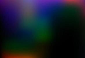 Dark Multicolor, Rainbow vector abstract blurred pattern.