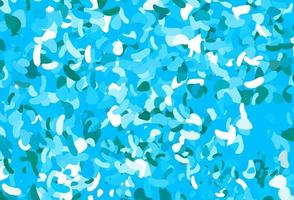 Light Blue, Green vector texture with random forms.