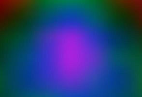 Dark Multicolor, Rainbow vector blur pattern.