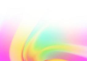 Light Multicolor, Rainbow vector blurred and colored background.