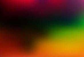 Dark Multicolor, Rainbow vector glossy bokeh pattern.