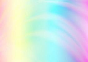 Light Multicolor, Rainbow vector abstract blurred template.