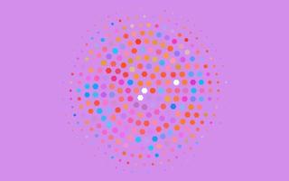Light Multicolor, Rainbow vector cover with set of hexagons.