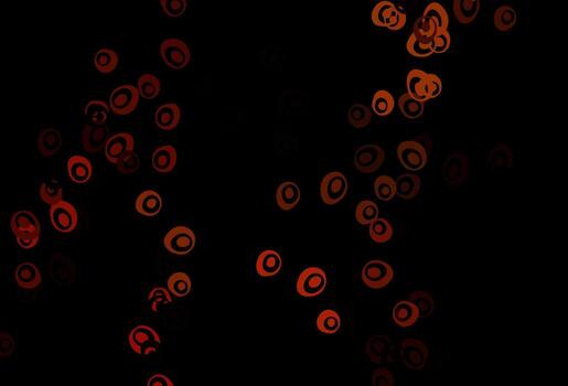 textura de vector de color amarillo oscuro, naranja con discos.