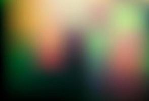 Dark Green vector blurred shine abstract pattern.