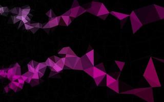 Light Purple vector abstract polygonal texture.
