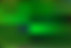 Light Green vector blurred shine abstract template.