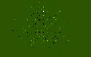 Light Green vector texture with disks.
