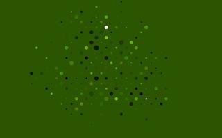 Light Green vector texture with disks.