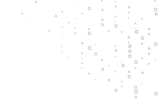 Light Silver, Gray vector texture with rectangular style.