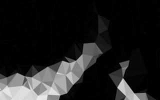 Dark Silver, Gray vector blurry triangle template.