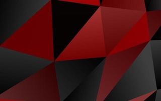 Light Red vector abstract mosaic backdrop.