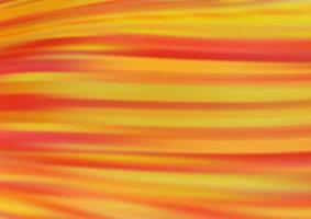 Light Orange vector background with bent ribbons.