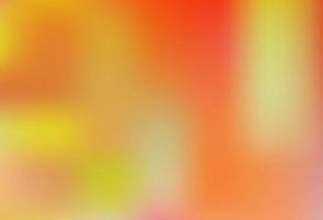 Light Orange vector abstract blurred template.