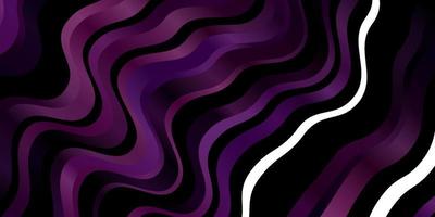 Dark Purple vector layout with curves.