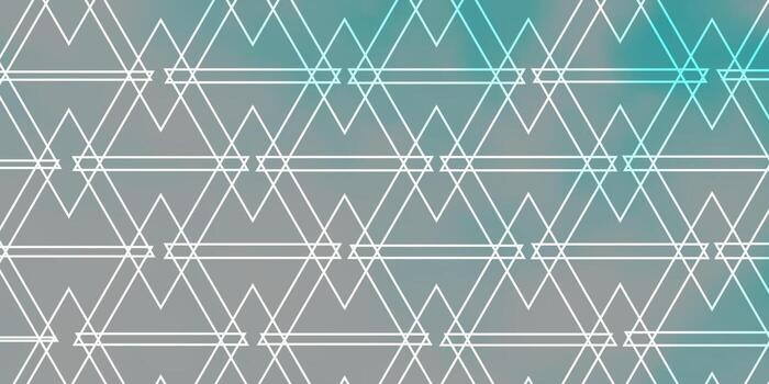 Light BLUE vector background with lines, triangles.