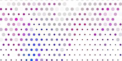 Light multicolor vector pattern with spheres.