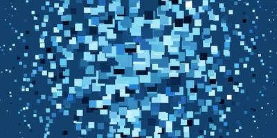 Light BLUE vector texture in rectangular style.