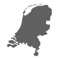 map of netherlands vector