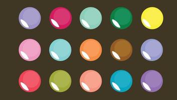 Eyeshadow Palette Illustration vector