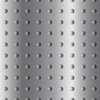 Metal seamless pattern background texture with dots. Vector illustration. eps 10