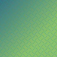 vector patrón geométrico azul y amarillo. Fondo abstracto de patrones sin fisuras con formas redondeadas