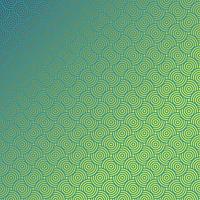 Vector blue and yellow geometric pattern. Seamless pattern abstract background with rounded shapes