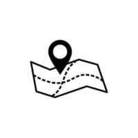 pin icon design. GPS sign and symbol. location vector illustration.