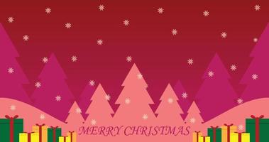 merry christmas background with copy space area. suitable to us on christmas event 2022. vector