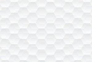 Abstract white hexagons texture. Abstract light hexagonal background. Stylish and creative pattern background design vector