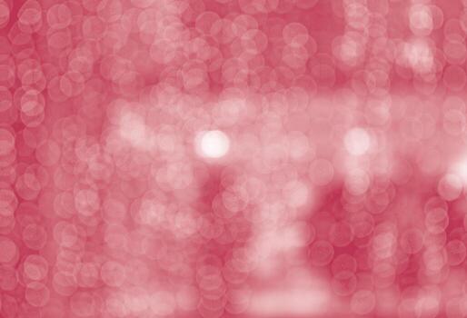 Abstract background with Magenta color bokeh. Blurred festive lights. Party concept. Copy space. Circle shape bokeh. Illuminating color 2023 Viva Magenta photo