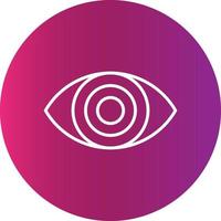 Eye Creative Icon Design vector