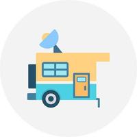 Caravan Creative Icon Design vector