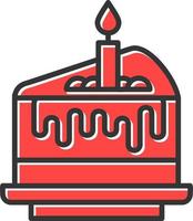 Cake Creative Icon Design vector